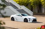 Lexus LC500 Hybrid on Vossen Wheels (HF-1) 2018 года (JP)